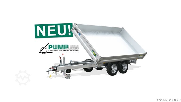 Three-way tipper Unsinn WEB DK 3017-26-13 |  PUMPLESS 306X175X30CM 2600KG DREISEITENKIPPER