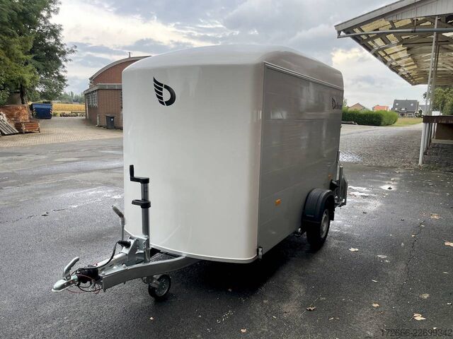 Box trailer Debon CHEVAL LIBERTE DEBON C300 ALU ROADSTER WEISS +SEITENTÜR