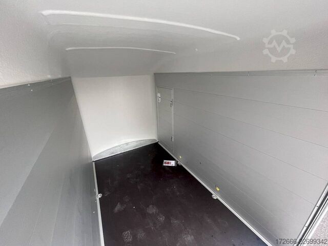 Box trailer Debon CHEVAL LIBERTE DEBON C300 ALU ROADSTER WEISS +SEITENTÜR