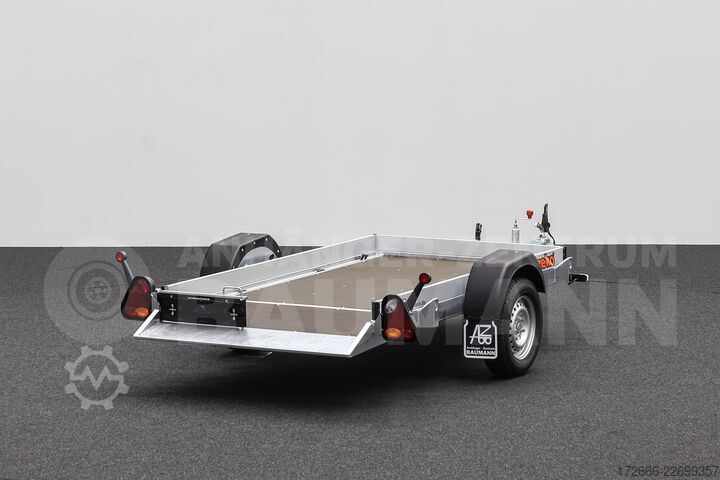 Low-loader trailer Vezeko HUSKY F 08.25 246X127X10CM 750KG ABSENKER