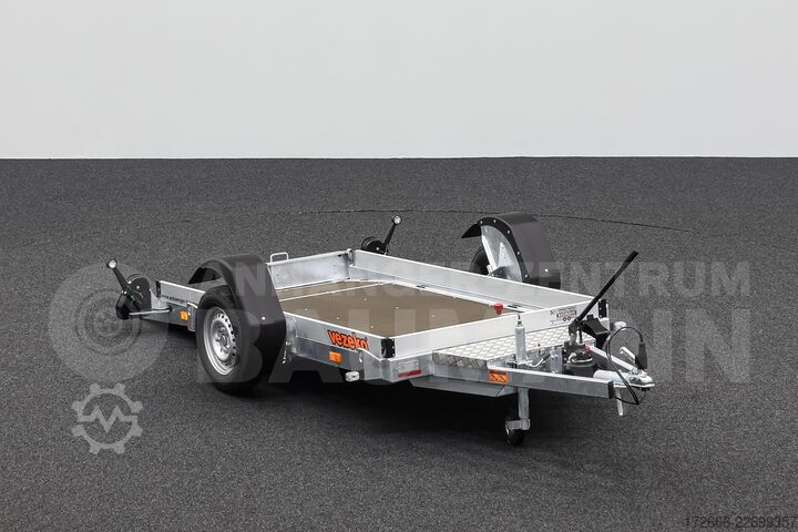 Low-loader trailer Vezeko HUSKY F 08.25 246X127X10CM 750KG ABSENKER
