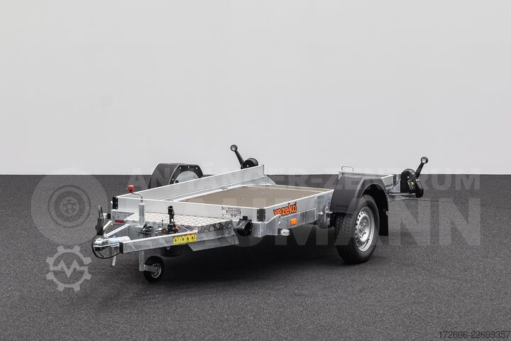 Low-loader trailer Vezeko HUSKY F 08.25 246X127X10CM 750KG ABSENKER