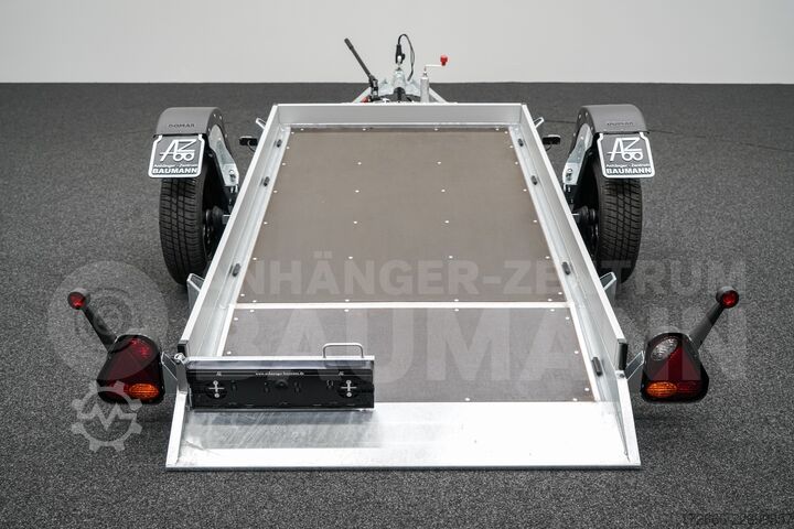 Low-loader trailer Vezeko HUSKY F 08.25 246X127X10CM 750KG ABSENKER