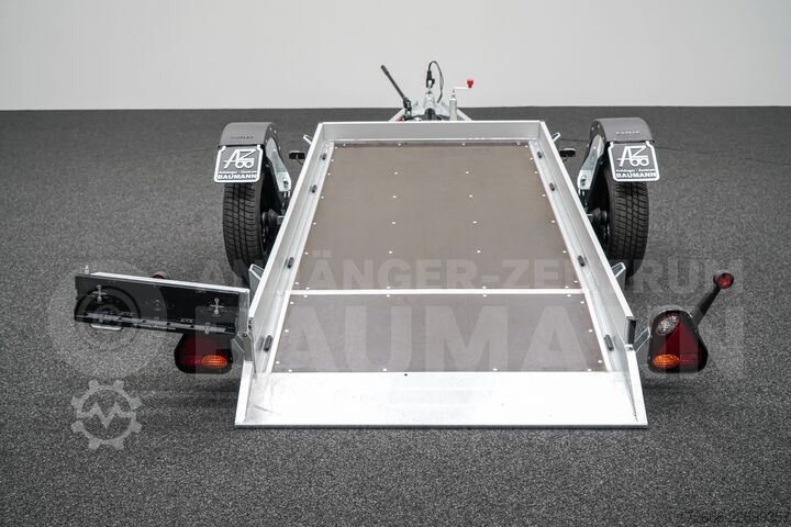 Low-loader trailer Vezeko HUSKY F 08.25 246X127X10CM 750KG ABSENKER