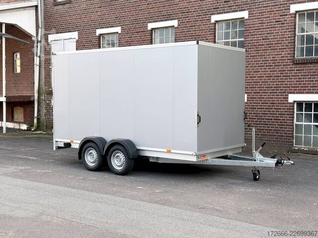 Kofferanhänger Vezeko TK D 35.40 | SILBER 405X204X205CM 3500KG KOFFERANHÄNGER