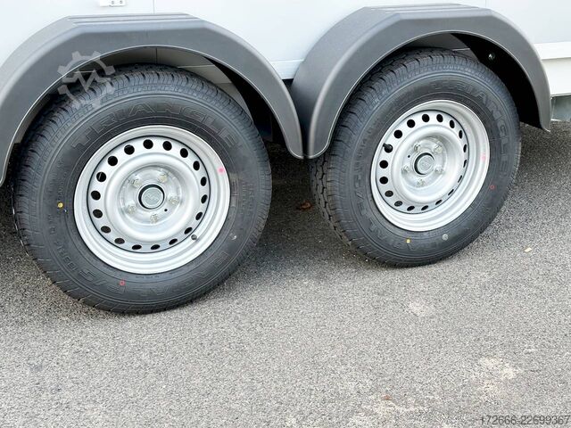 Kofferanhänger Vezeko TK D 35.40 | SILBER 405X204X205CM 3500KG KOFFERANHÄNGER