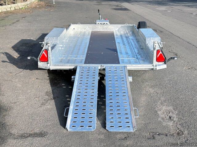 Heavy equipment trailer Brian James Trailers DIGGER PLANT 543-3217-35-2-12  | EINZELRAMPEN 320X170CM 3500KG BAUMASCHINENANHÄNGER