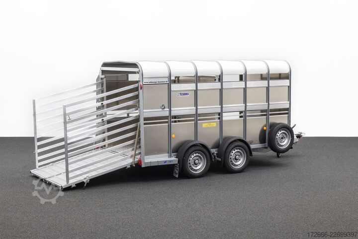 Livestock trailer Ifor Williams TA510G | 12x6 | RAMPE-/TÜR-KOMBI 372X178X183CM VIEHANHÄNGER | 2X LÜFTUNG