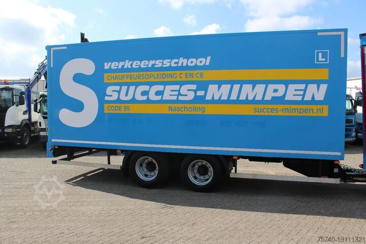 Suitcase Pacton 2X AXLE + NICE TRAILER