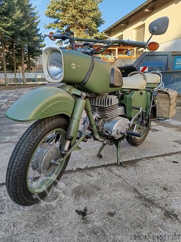 Oldtimer-Motorrad MS ES 250 Militär MZ Motorradwerk Zschopau MS ES 250 / 2A
