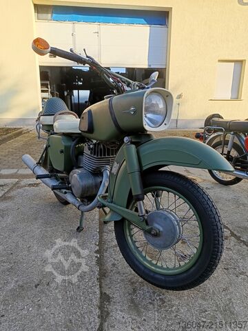 Oldtimer-Motorrad MS ES 250 Militär MZ Motorradwerk Zschopau MS ES 250 / 2A