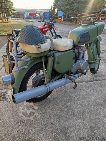 Oldtimer-Motorrad MS ES 250 Militär MZ Motorradwerk Zschopau MS ES 250 / 2A