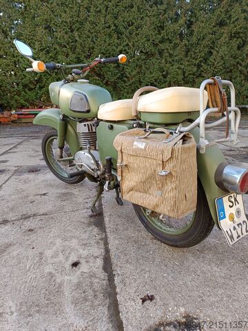 Oldtimer-Motorrad MS ES 250 Militär MZ Motorradwerk Zschopau MS ES 250 / 2A