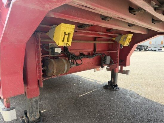 Tieflader-Sattelauflieger Bodex BODEX , 4-ACHS TIEFLADER, RADMULDEN, LIFTACHSE, NACHLAUFACHSE