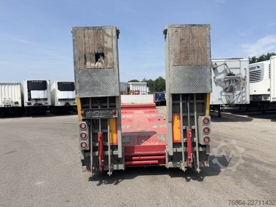 Tieflader-Sattelauflieger Bodex BODEX , 4-ACHS TIEFLADER, RADMULDEN, LIFTACHSE, NACHLAUFACHSE