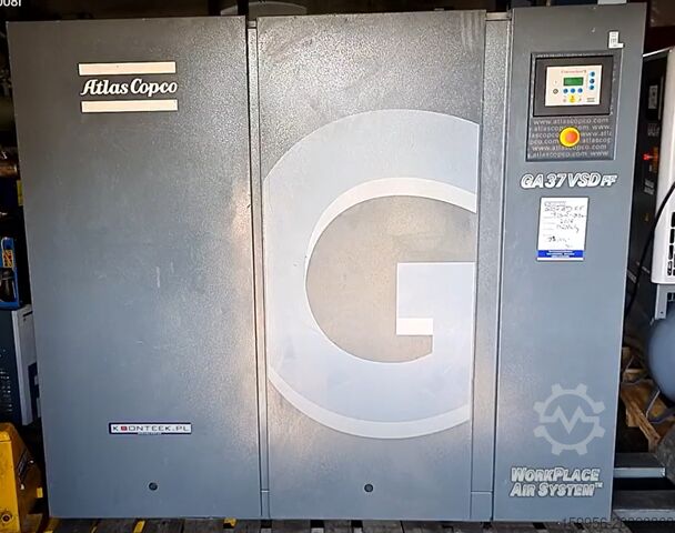 Schraubenkompressor Atlas Copco GA37-VSD-FF