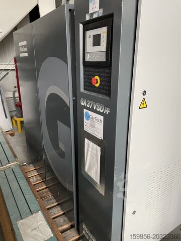 Screw air compressor Atlas Copco GA37-VSD-FF