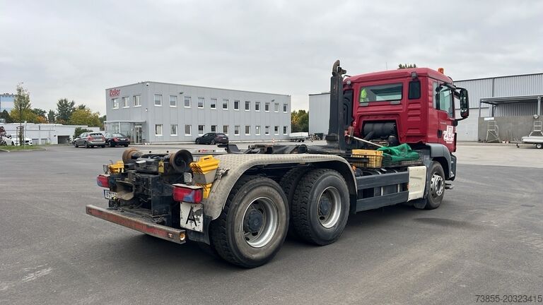 Roll Off-Tipper Truck MAN TGS 26.480 Meiller