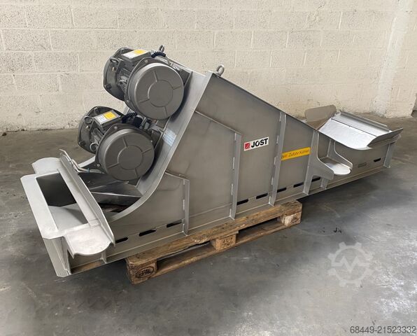Schwingförderrinne, FUF 600/-150x2500 Jost Trilgoot, Type FUF 600/ - 150 x 2500