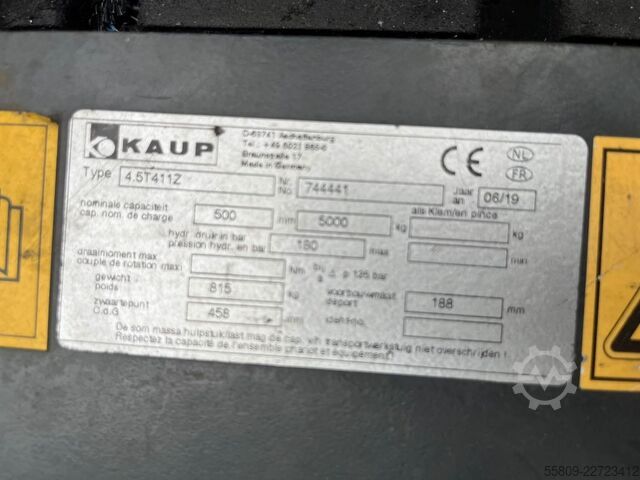 Elektro 4 Rad-Stapler Linde E50HL 01/ 3+4 Ventil/ SS/ ZV