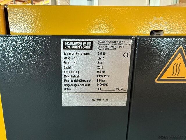 Schraubenkompressor Kaeser Aircenter SM 15 Kaeser Aircenter SM 15