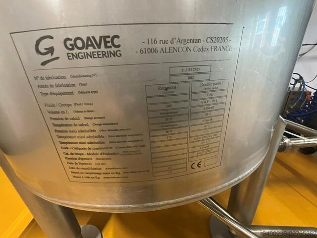 2022 GOAVEC ENGINEERING Mixer-Cooler GOAVEC ENGINEERING 