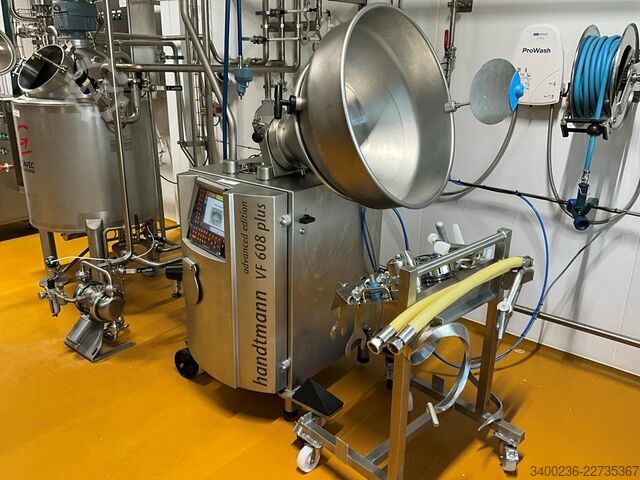 2022 HANDTMANN VF 608 PLUS Stainless Steel Feeder Handtmann VF 608 PLUS