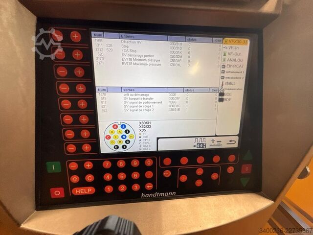 2022 HANDTMANN VF 608 PLUS Stainless Steel Feeder Handtmann VF 608 PLUS