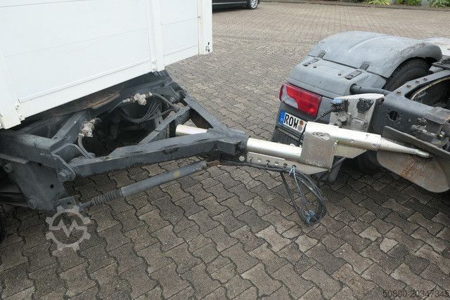 Open trailer MEUSBURGER MPJ 3, Rampen, Luft-Lift, Bordwände, Container