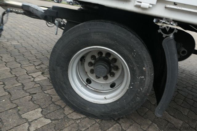 Trailer with working platform MEUSBURGER MPJ 3, Rampen, Luft-Lift, Bordwände, Container