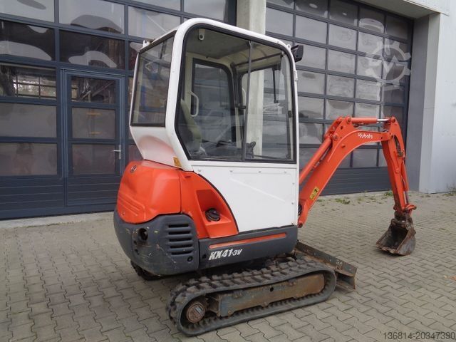 Minibagger KUBOTA KX41-3V SW + Tieflöffel