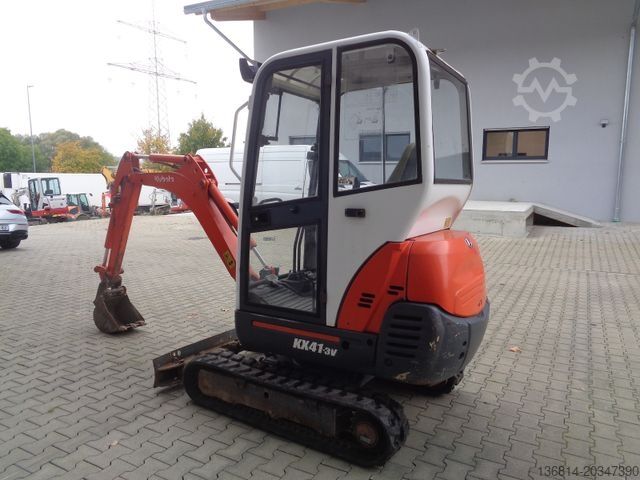 Minibagger KUBOTA KX41-3V SW + Tieflöffel