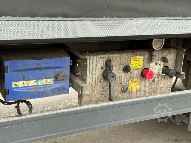 Walking floor semitrailer H&W AGRAR 72 cbm,Lift-u. Lenkachse,Kornschieber