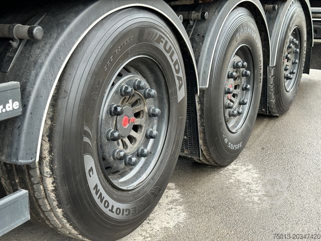 Walking floor semitrailer  H&W AGRAR 72 cbm,Lift-u. Lenkachse,Kornschieber