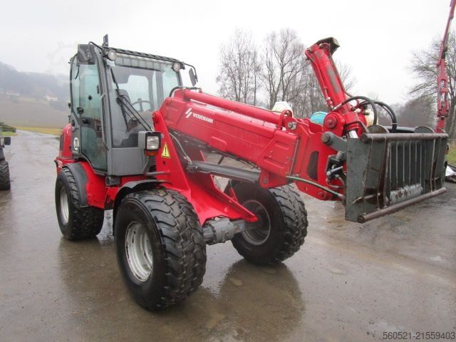 Hoflader Weidemann 3070 CX80 - NEUE Schaufel + neue Palettengabel