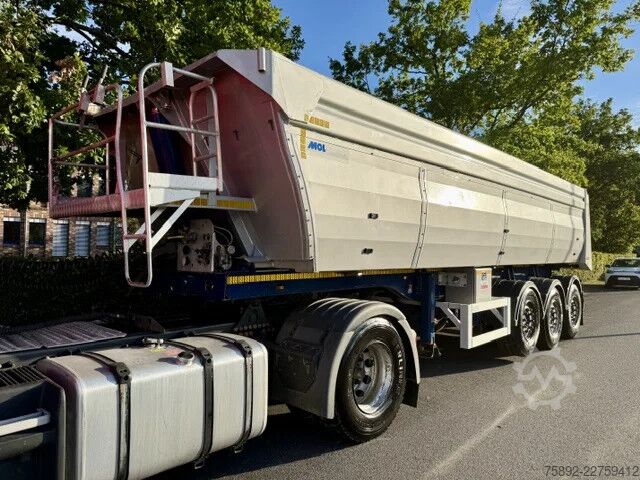 Tipper MOL Thermo /Stahl Alu/Liftachse/ 28 m³