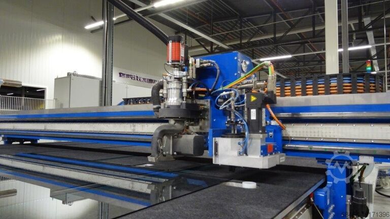 Glass cutting desk Hegla Galactic 3728 ES cutting line