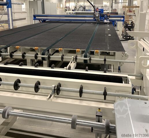 Glass cutting desk Hegla Galactic 3728 ES cutting line