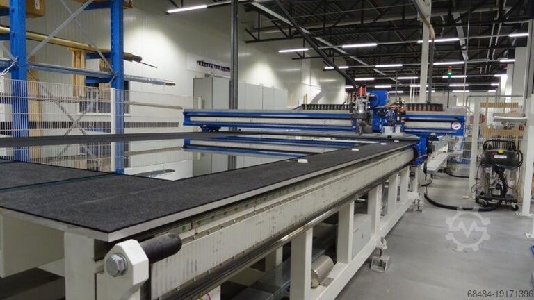 Glass cutting desk Hegla Galactic 3728 ES cutting line