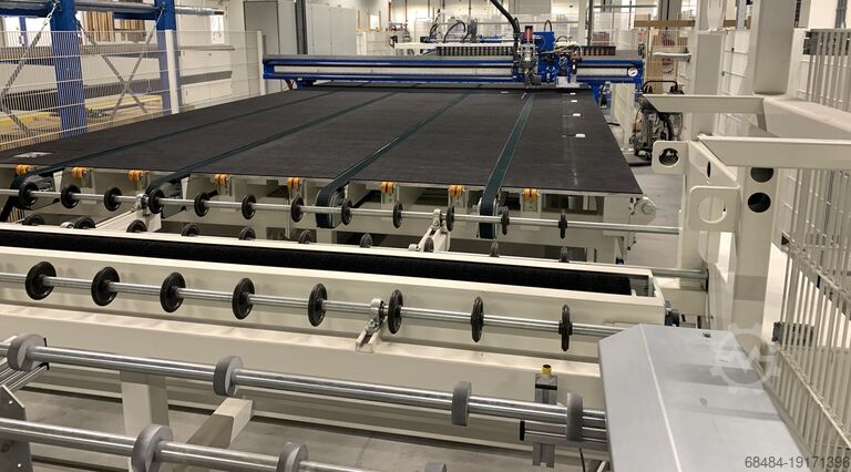 Glass cutting desk Hegla Galactic 3728 ES cutting line