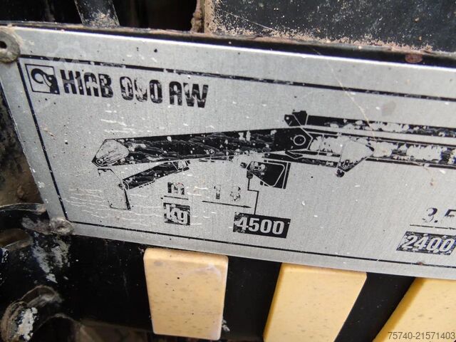 Tipper with crane DAF CF 75.240 ATI + EURO 2 + HIAB 090 + 3SIDE TIPPER