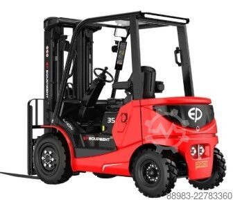 Electric 4-wheel forklift EP EFL35 Pro + Fingertip + Waage