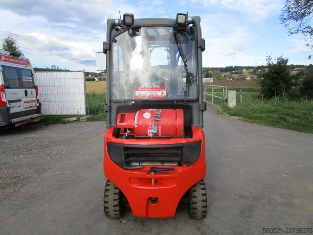 Treibgasstapler Linde H16T GAS Triplex-Freihub + Seitenschieber