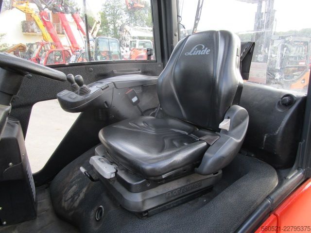 Treibgasstapler Linde H16T GAS Triplex-Freihub + Seitenschieber
