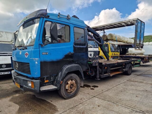 Platform trailer MERCEDES-BENZ 814
