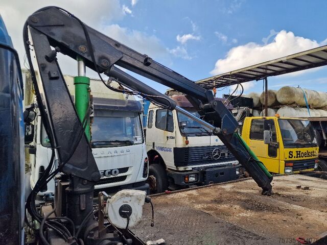 Platform trailer MERCEDES-BENZ 814