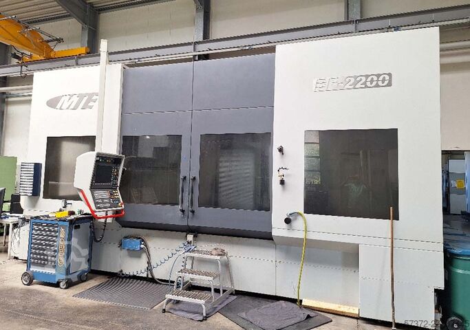 CNC Bettfräsmaschine MTE BF 2200