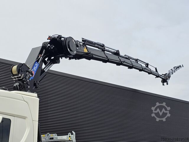 Standard-SZM Scania R590 V8 / 8x2 / HMF 9520 + JIB + LIER / TREKKER...