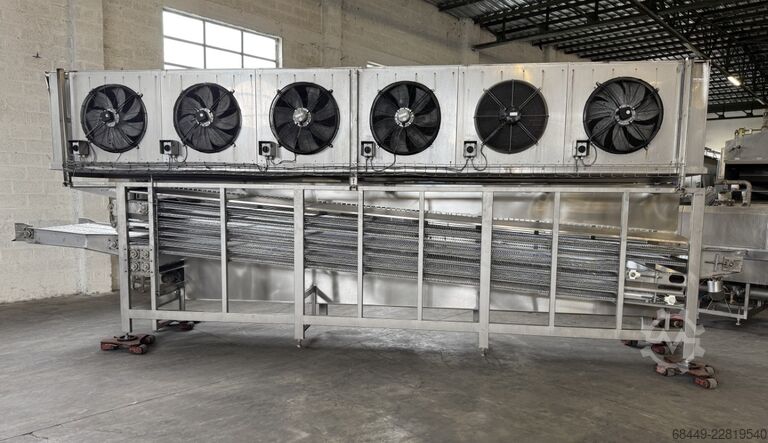 Kühlband, Typ KT 3S 6000/1000 GEA-CFS Koelband, Type KT 3S 6000/1000