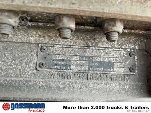 Anhänger FGS, H10 Autotransportanhänger, Durchladesystem,